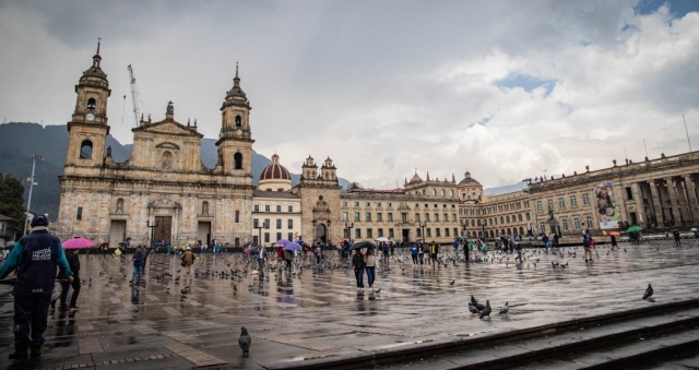 Place Bolivar, place principale de Bogota